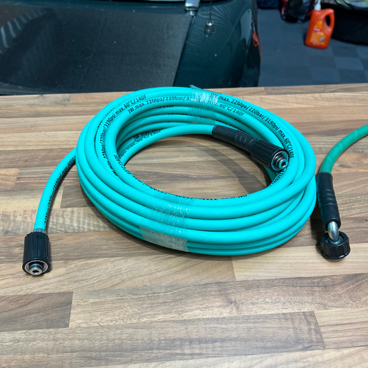15m Pressure Washer Hose + Jumper Hose for Reel - CLEARANCE