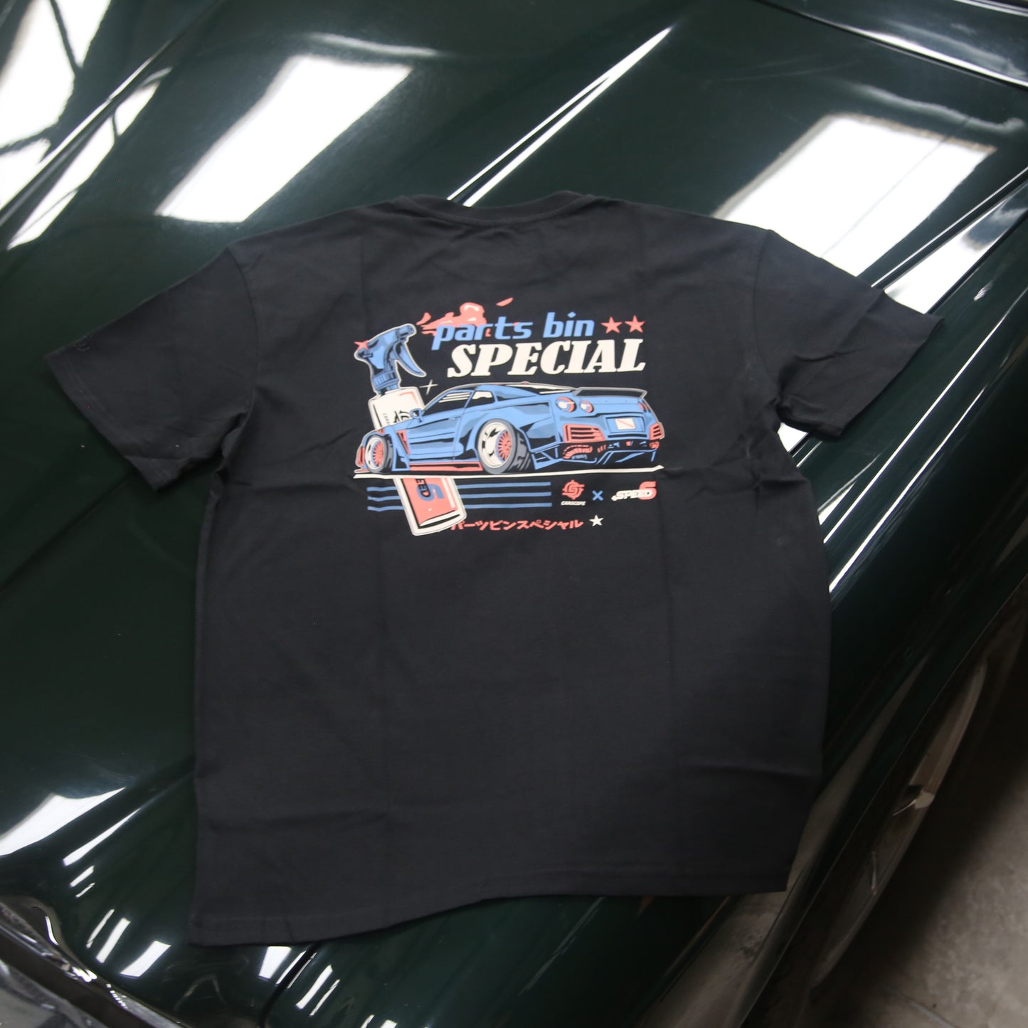 CARSCOPE X SPEED 6 'Parts Bin Special' T-shirt