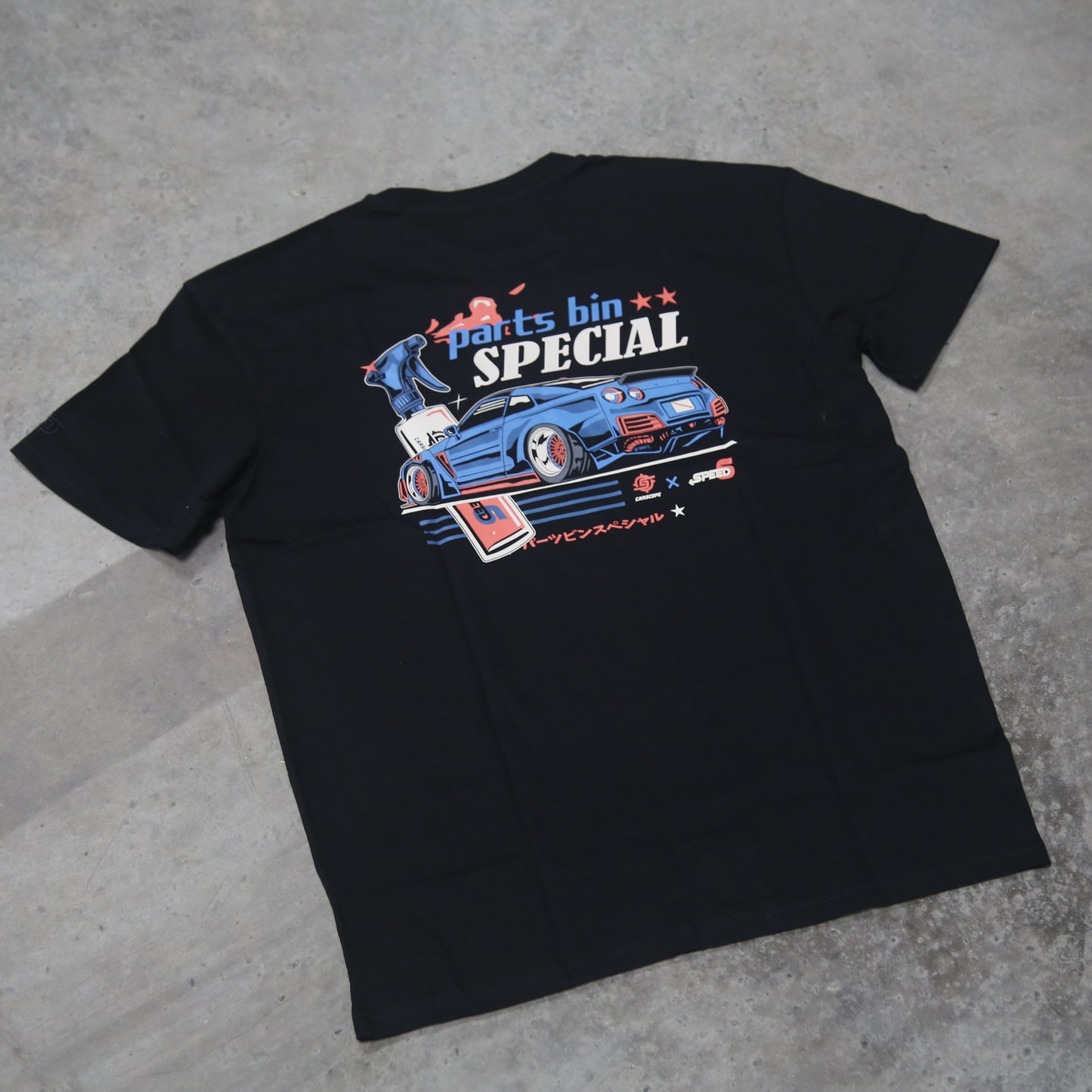 CARSCOPE X SPEED 6 'Parts Bin Special' T-shirt