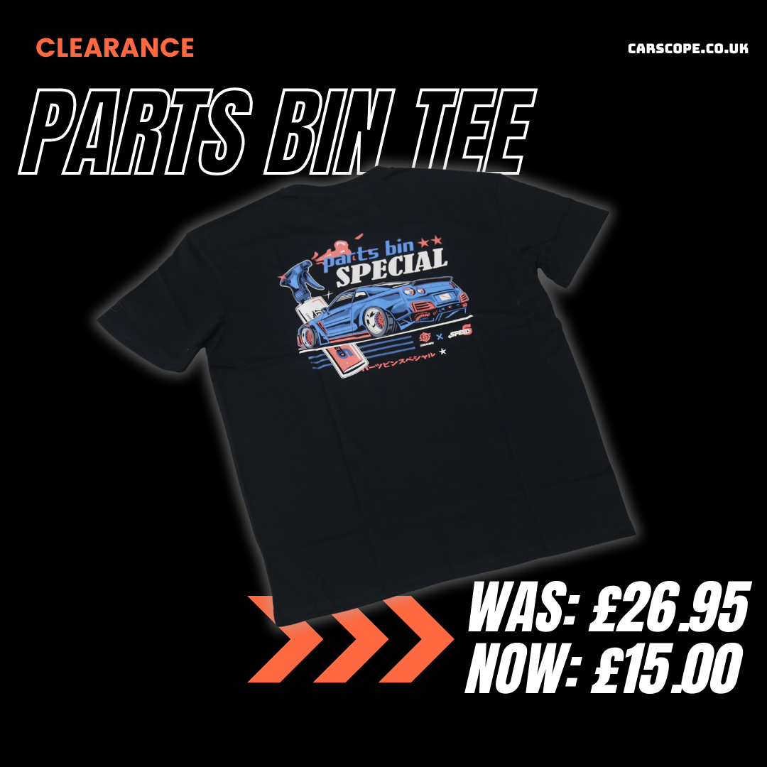 CARSCOPE X SPEED 6 'Parts Bin Special' T-shirt