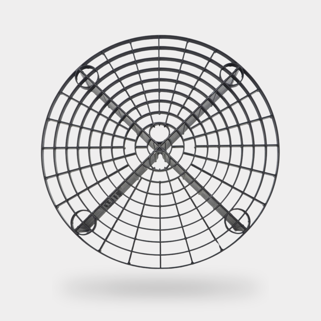 White Bucket Grit Guard