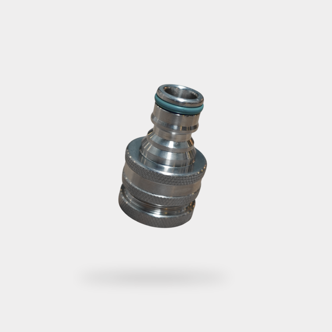Stainless Steel Garden Hose Plug V2