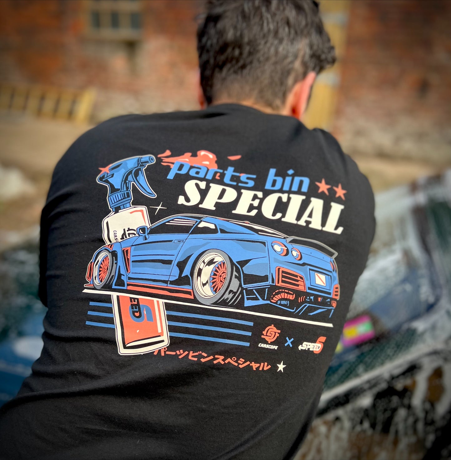 CARSCOPE X SPEED 6 'Parts Bin Special' T-shirt