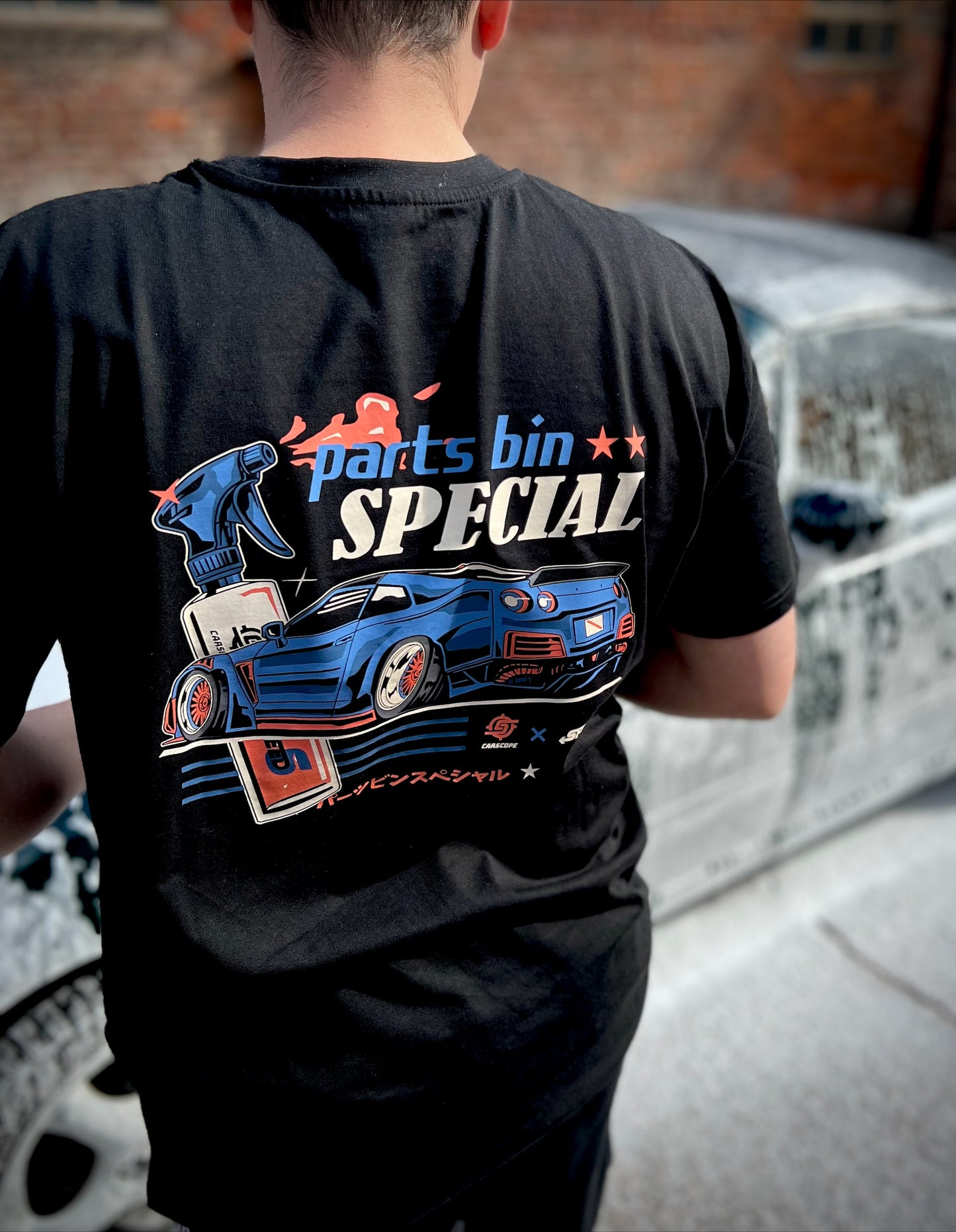 CARSCOPE X SPEED 6 'Parts Bin Special' T-shirt