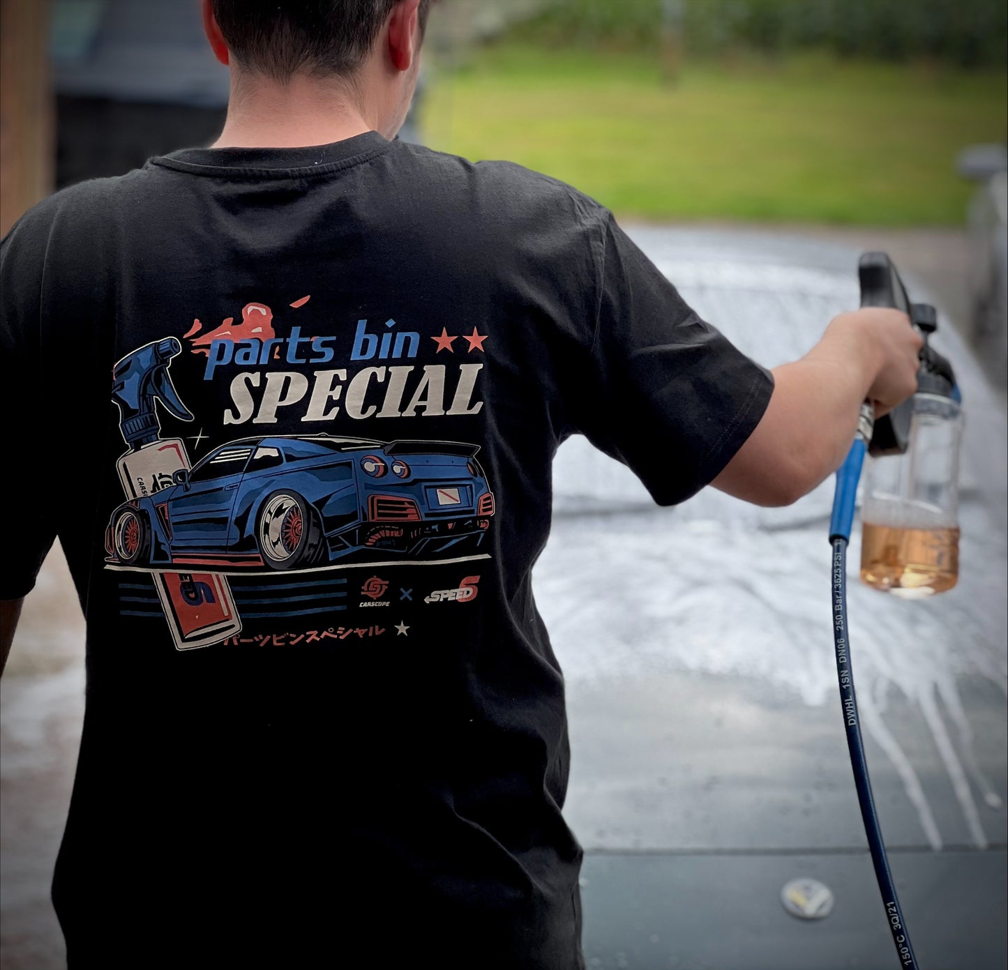 CARSCOPE X SPEED 6 'Parts Bin Special' T-shirt