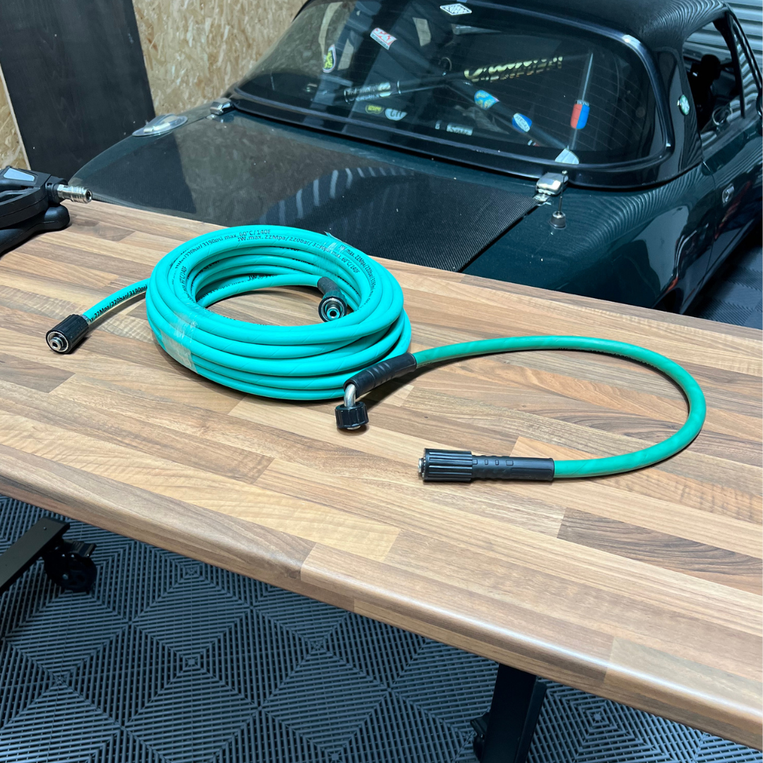 15m Pressure Washer Hose + Jumper Hose for Reel - CLEARANCE