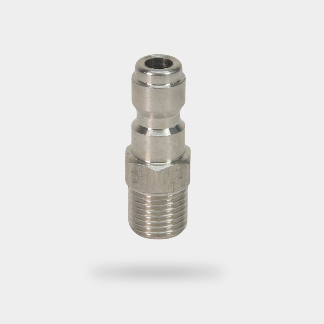 1/4" Stainless Steel Plug Male