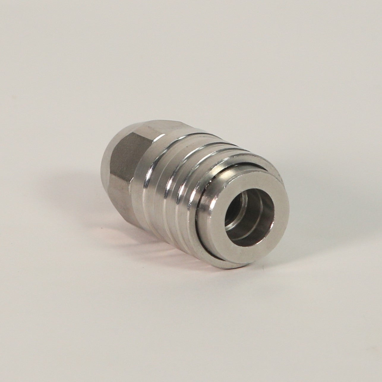 Push-lock 1/4" 304 Stainless Steel Coupler Female