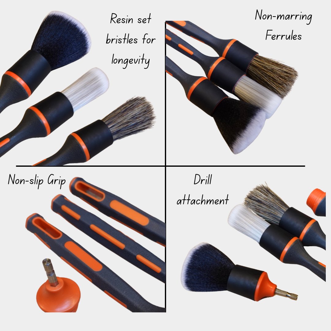 Deluxe Detailing Brushes