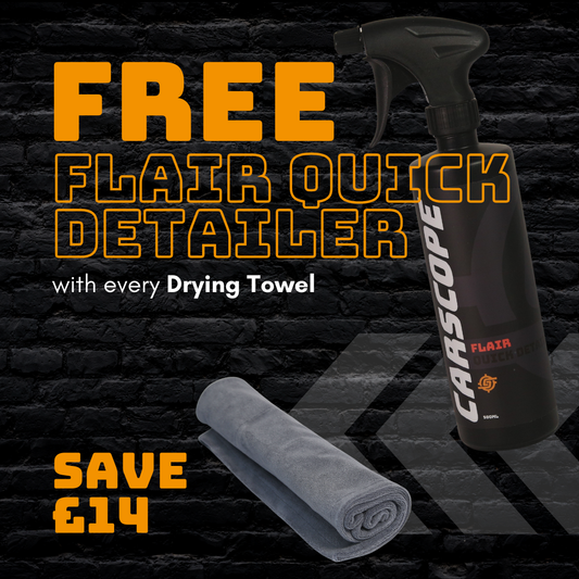 FREE Flair Quick Detailer with Drying Towel