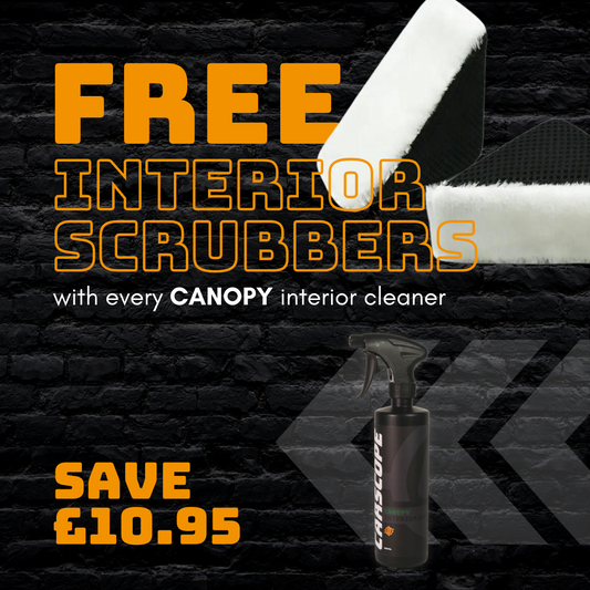 FREE Interior scrubber with canopy interior cleaner