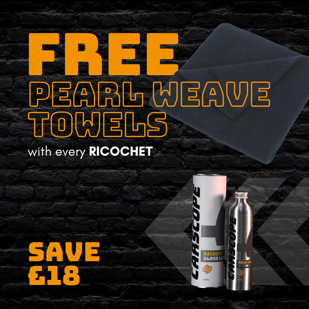 FREE Pearl Weave Towels with Ricochet Gloss Locker