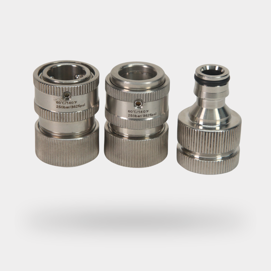 Stainless Steel Garden Hose Coupler Kit – Carscope