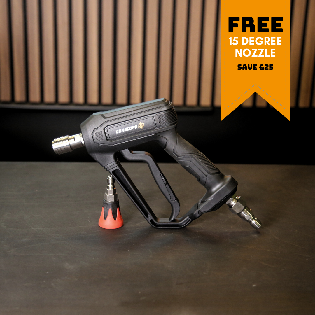 FREE 15 degree nozzle with Cobra short trigger