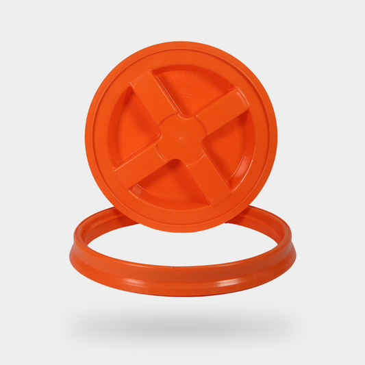 Orange Gamma Seal Bucket Lid