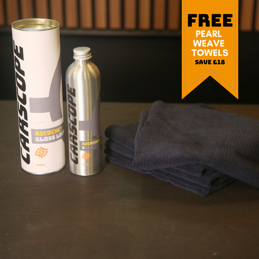 FREE Pearl Weave Towels with Ricochet Gloss Locker